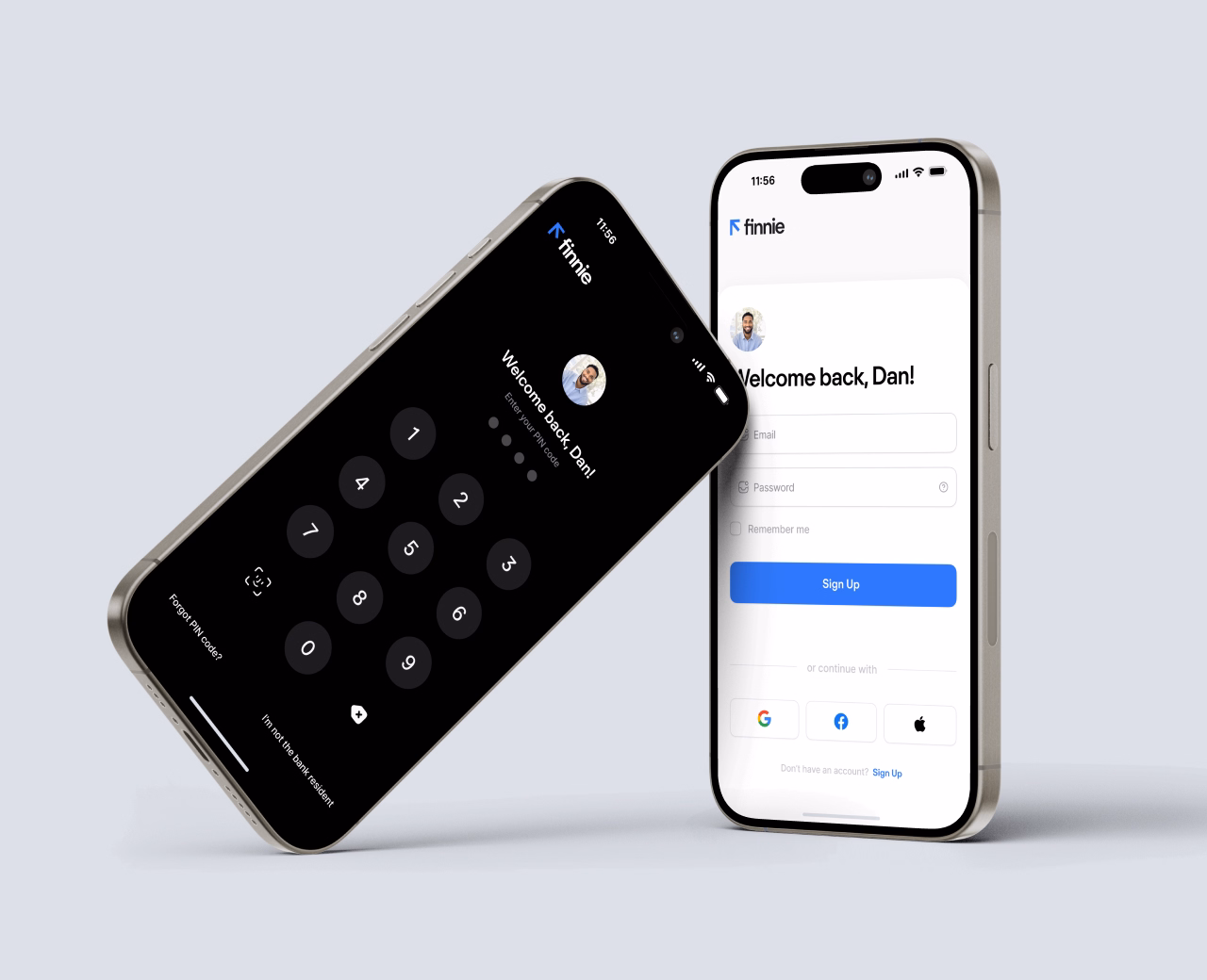 grey image with a two phones mockups