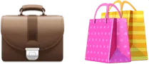 b2b vs b2c emoji