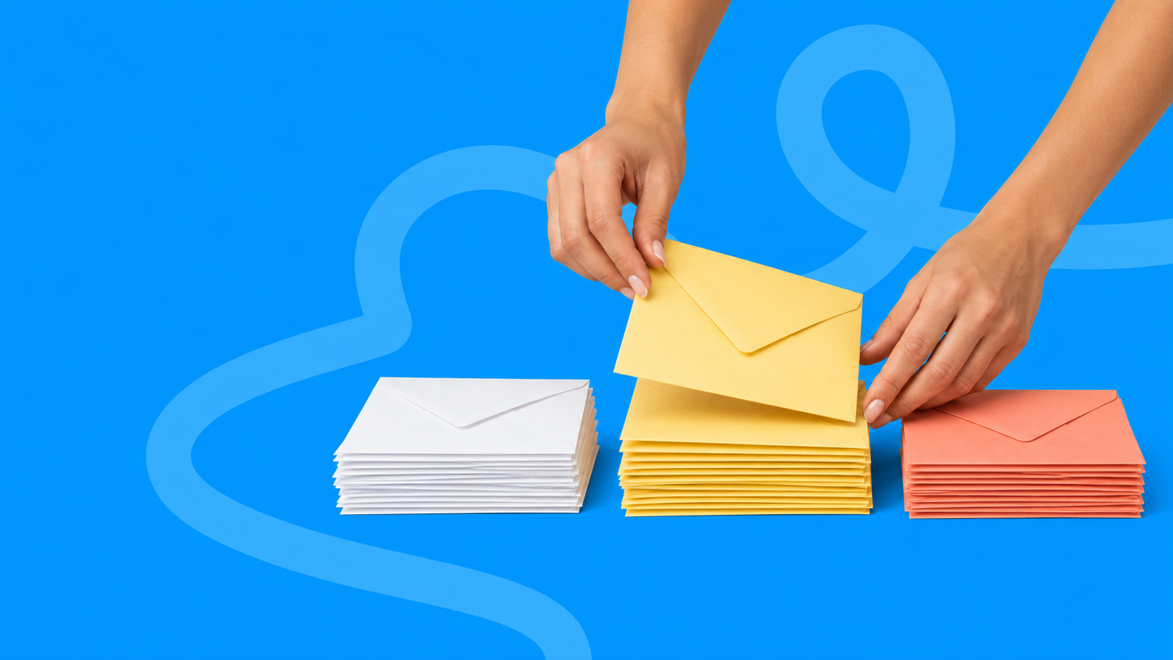 Eight email segments for an online store, grouped by what customers bought and where they live