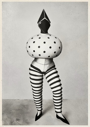 The Triadic Ballet - AI recreation