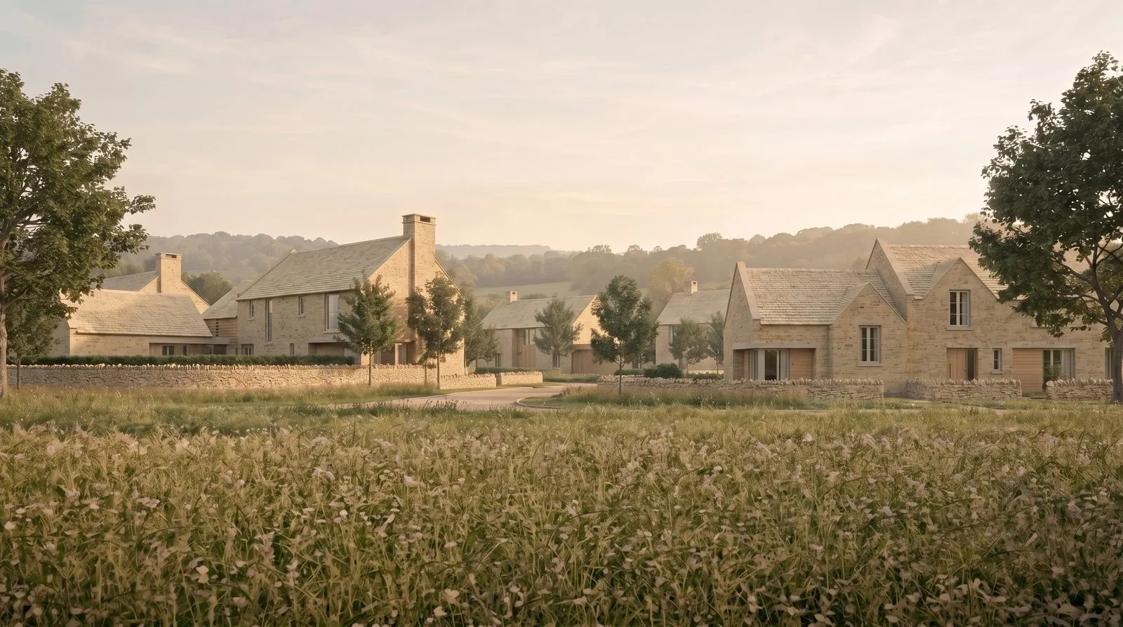 A rural residential scheme designed by Rickett Architects