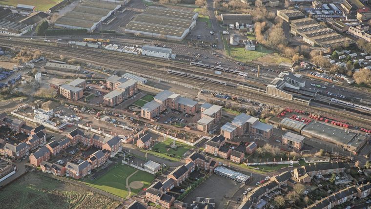 Market Quarter apartments, Banbury, by Rickett Architects