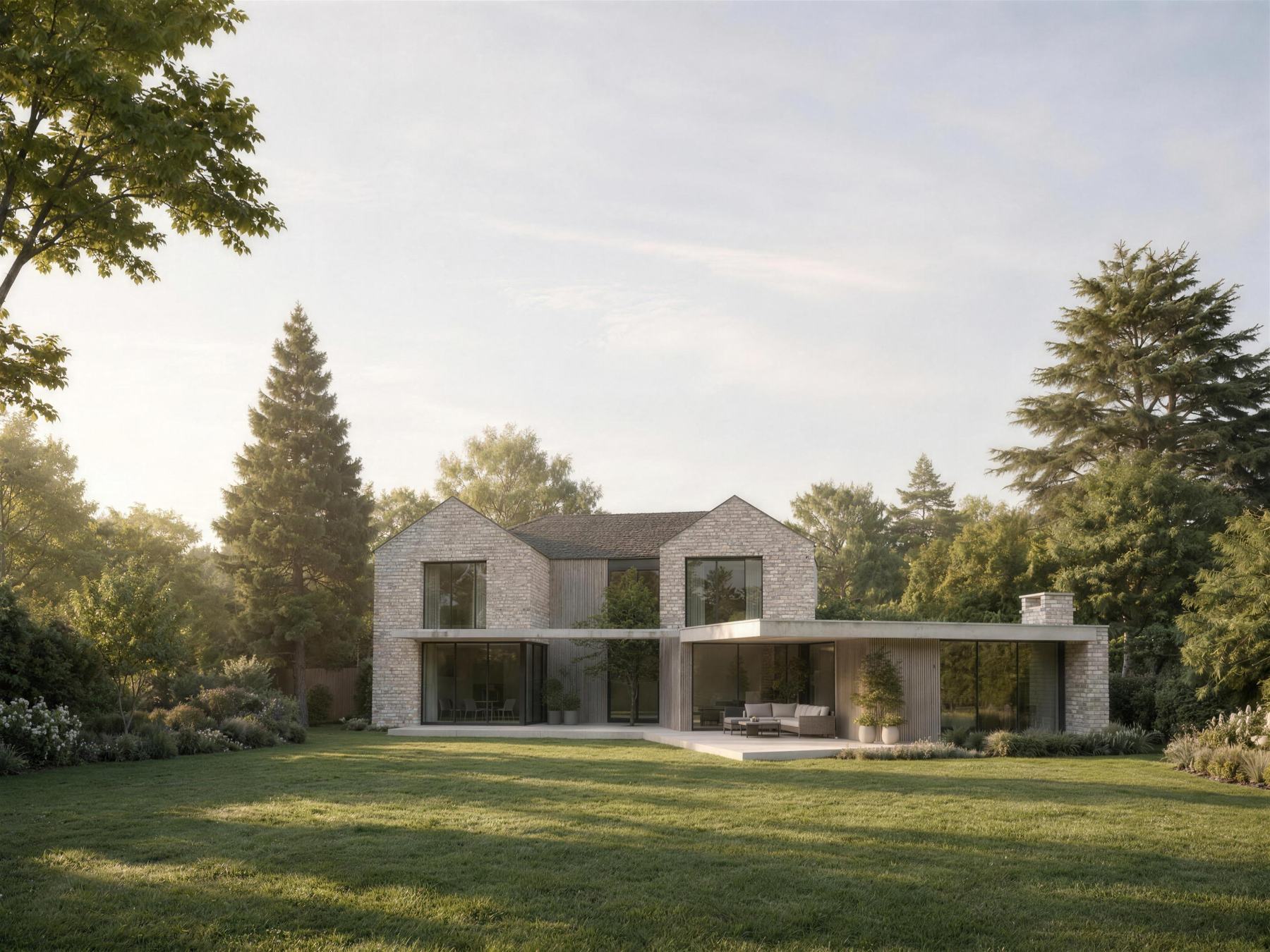 A remodelled countryside family home on the edge of Rugby