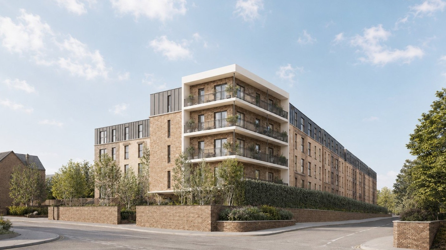 Newbold Road apartments, Rugby, by Rickett Architects
