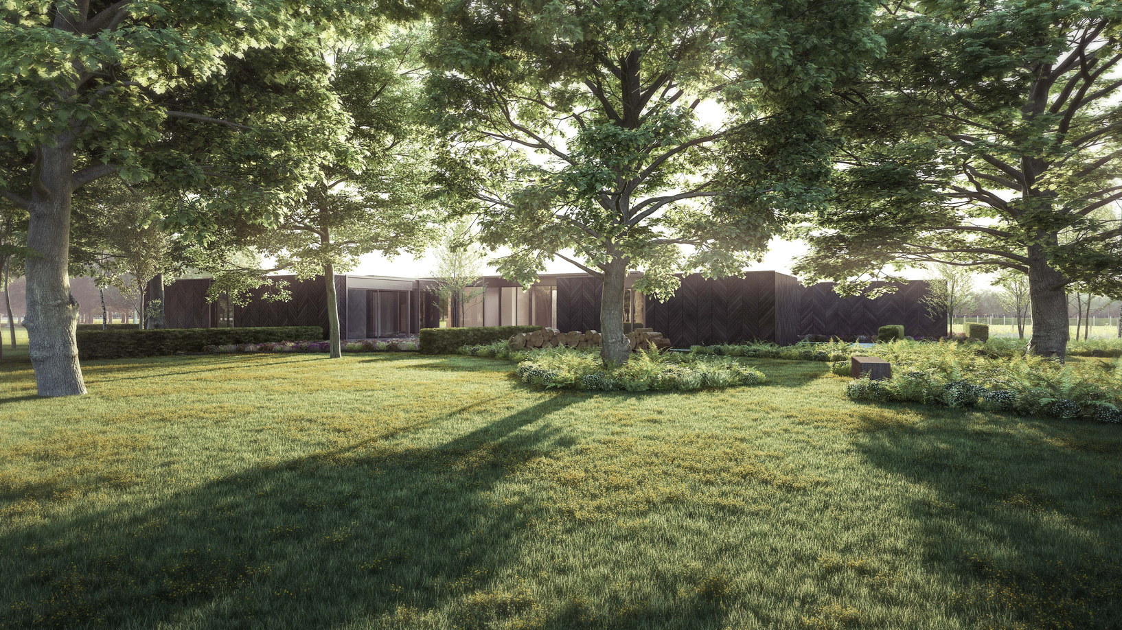 A Paragraph 84 countryside home at Highlands Farm, Offchurch, by Rickett Architects