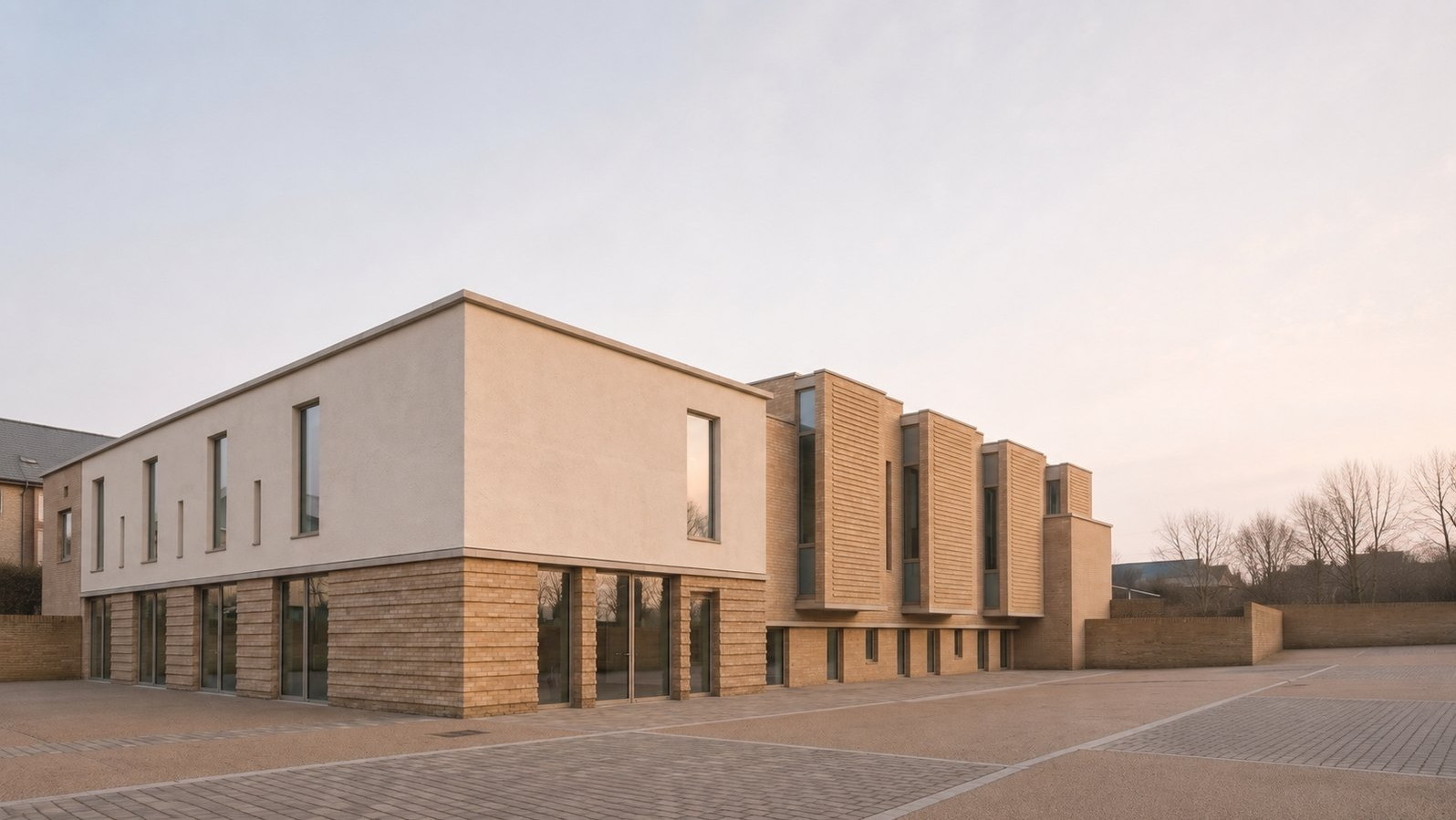 The auditorium at the Carlton Road campus, Nottingham, by Rickett Architects