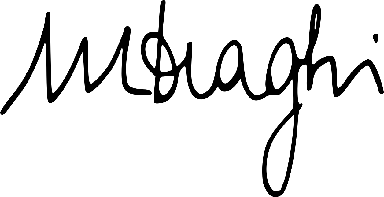 Mario Draghi signature