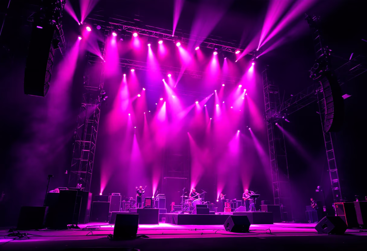 image of a concert stage design
