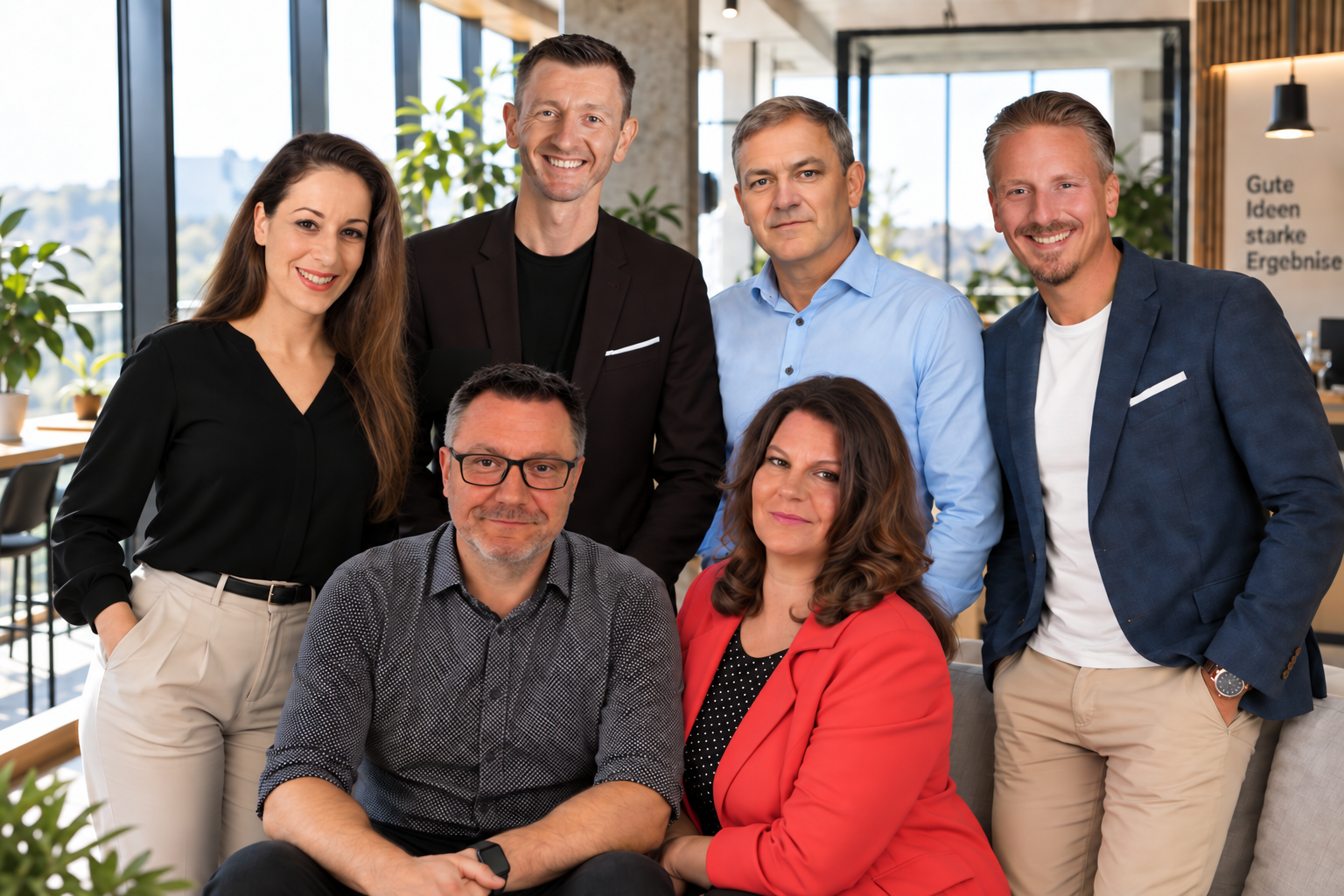 GreenAktiv Team im Büro in München