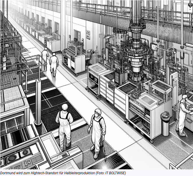Dortmund wird zum Hightech-Standort für Halbleiterproduktion