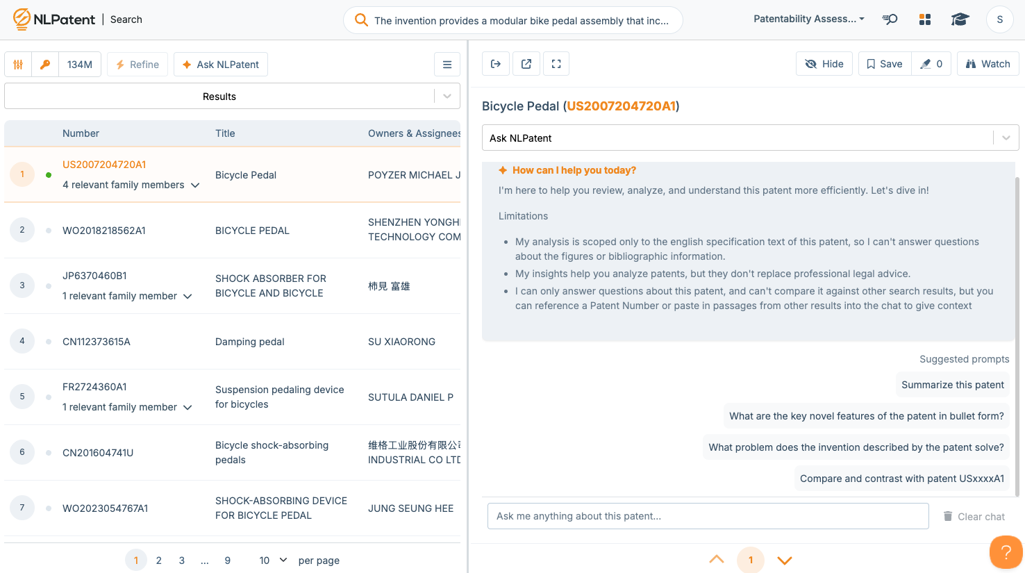 Say Hello to Ask NLPatent: Your AI Patent Sidekick