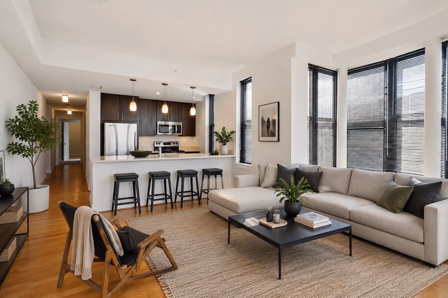 Open concept living