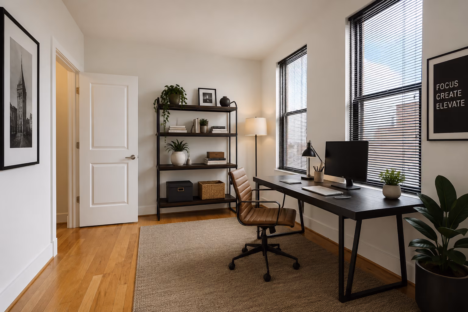 Home office nook