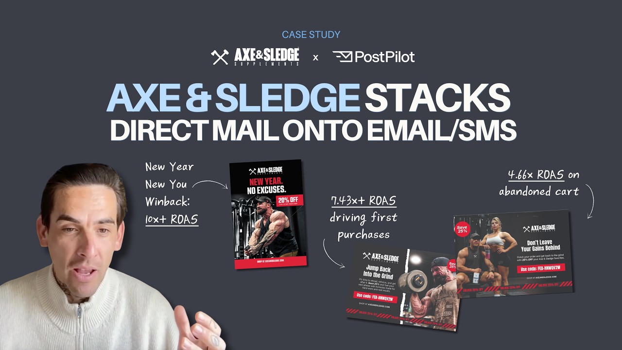 Axe & Sledge and PostPilot direct mail case study thumbnail