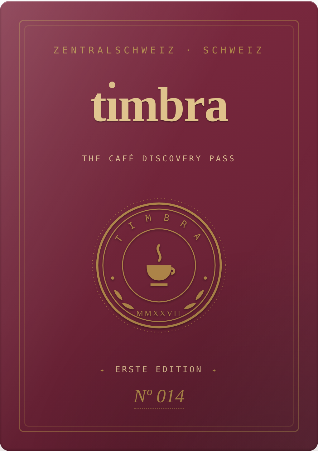 timbra Pass aussen