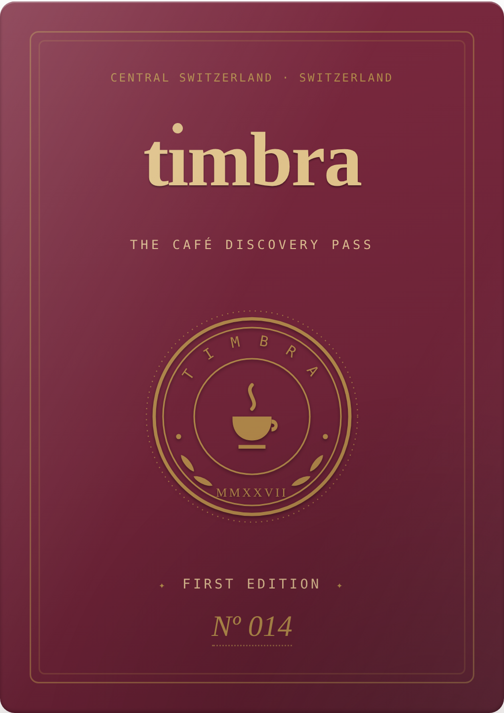 timbra Pass aussen