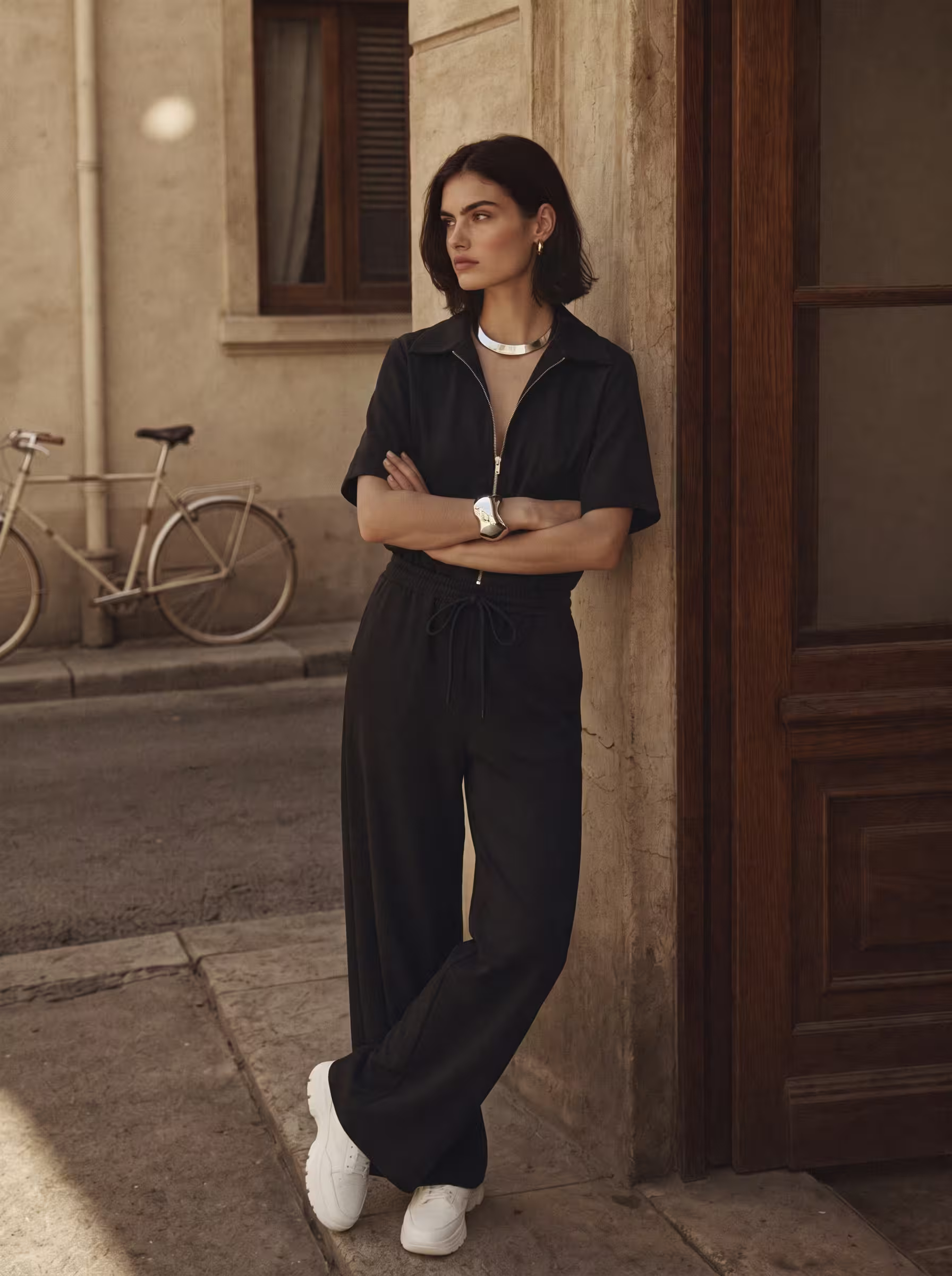 Co-ord Sport Set in Black