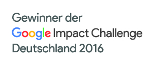 Gewinner der Google Impact Challenge Deutschland 2016