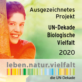 Ausgezeichnetes Projekt der UN-Dekade Biologische Vielfalt 2020