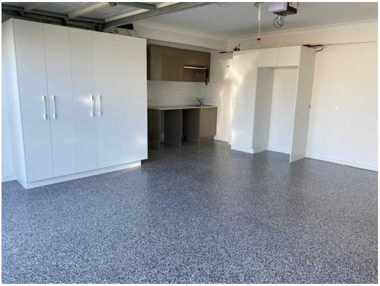flake epoxy flooring