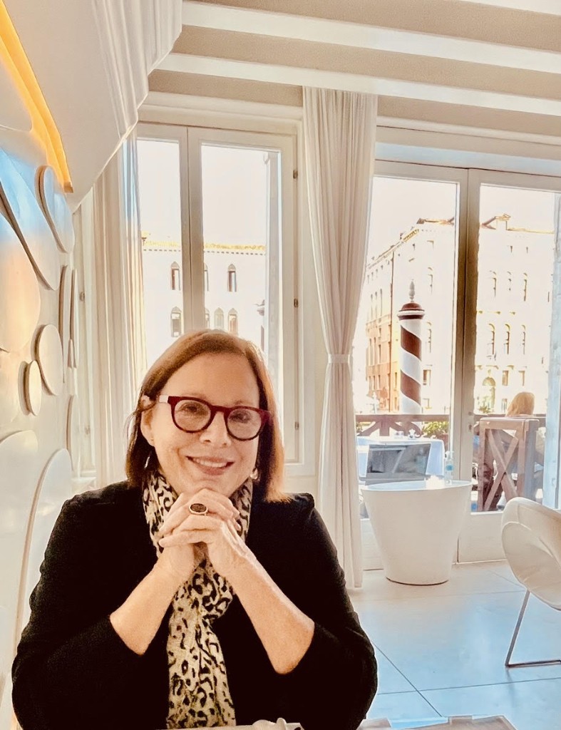 E. Linda Poras at the Venice Biennale