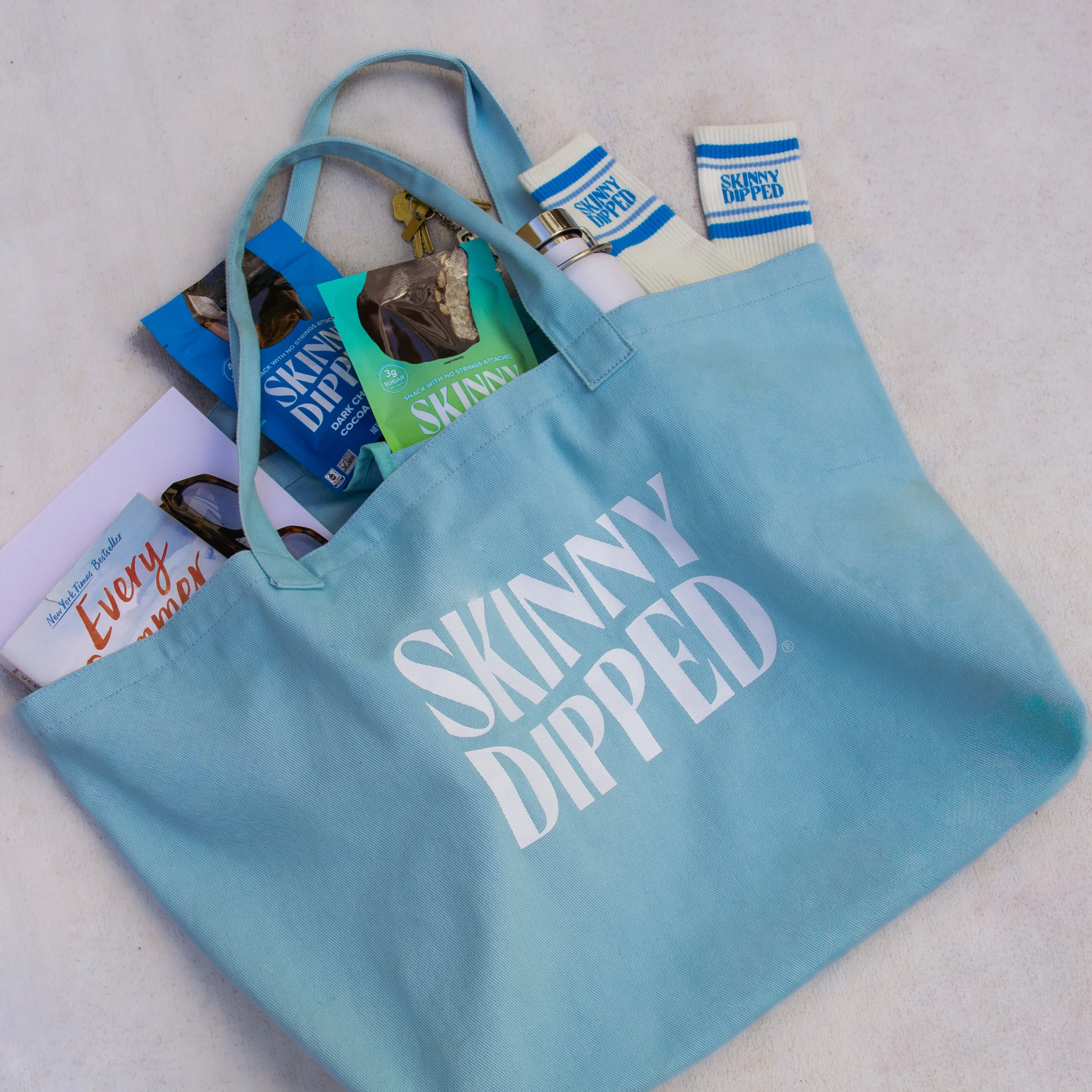 Skinny Dipped Tote & Socks