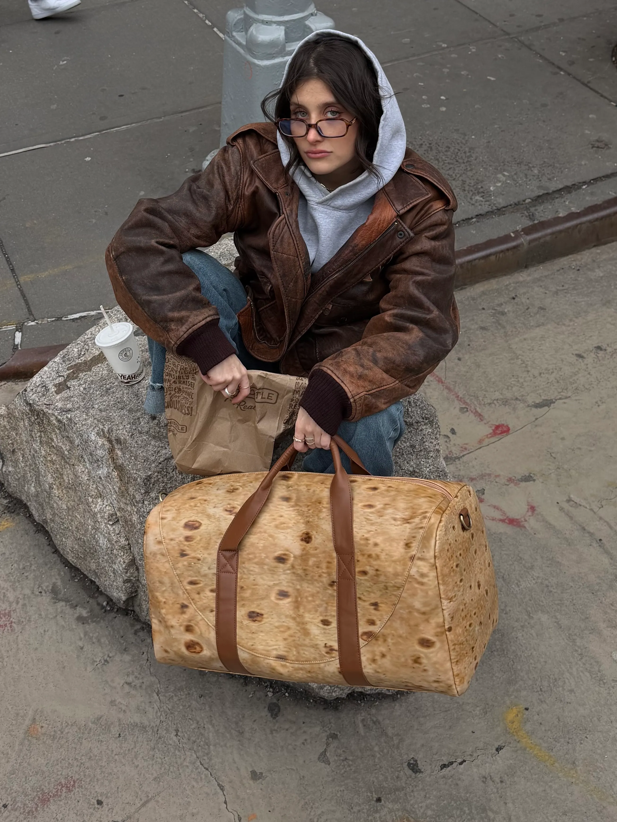 The Burrito Duffel Bag