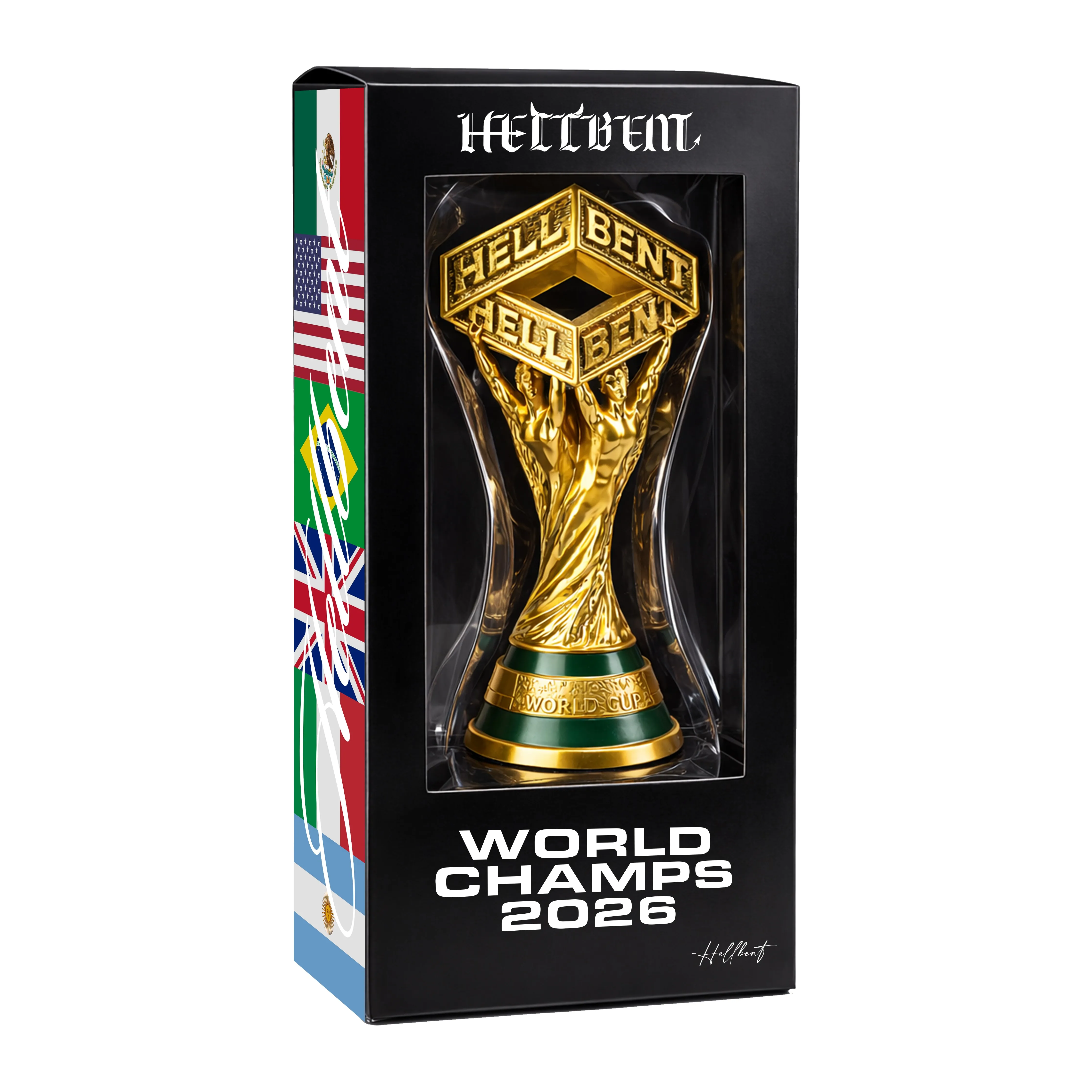 Hellbent World Cup Statue