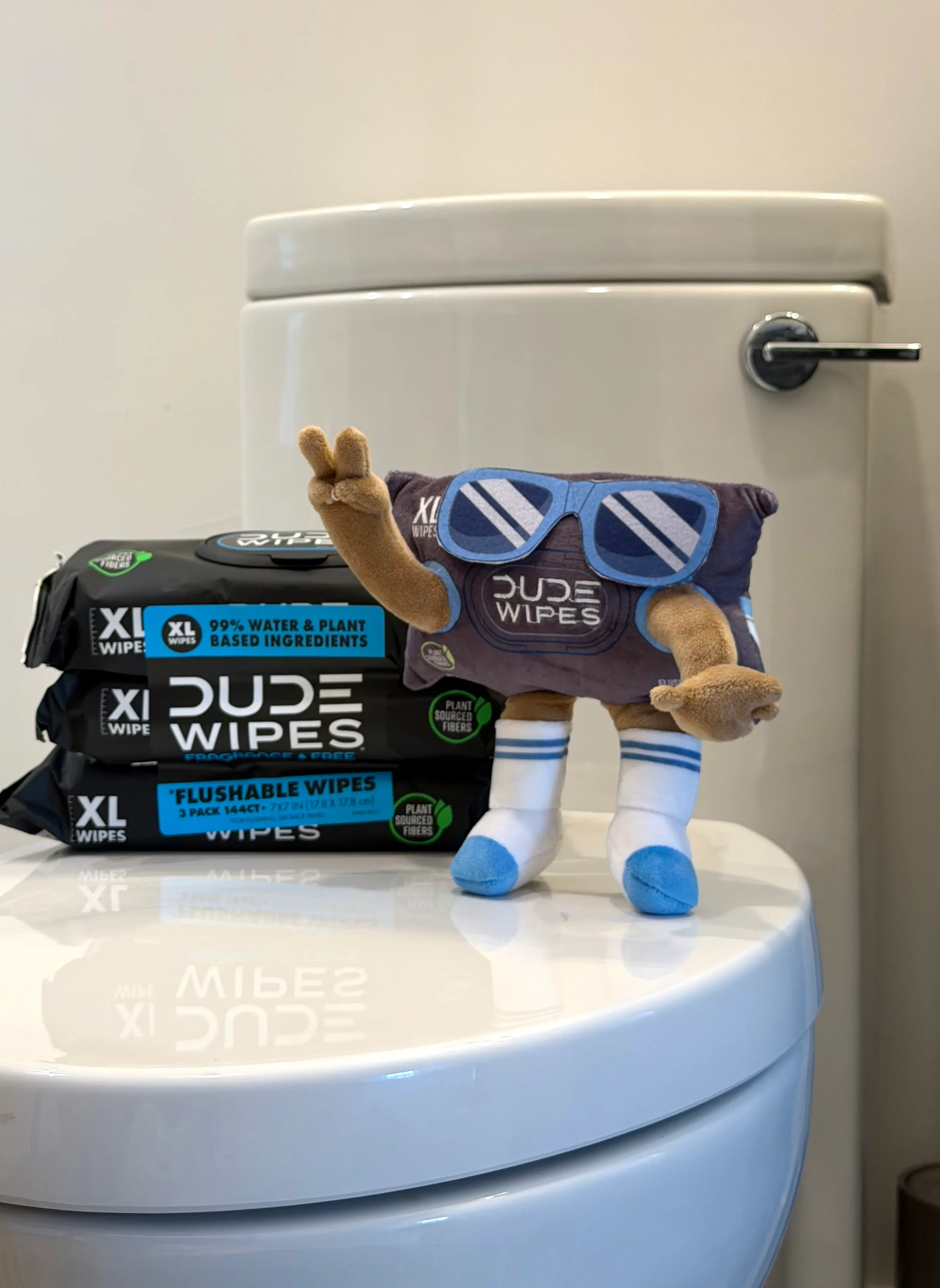 DUDE Wipes Plushie