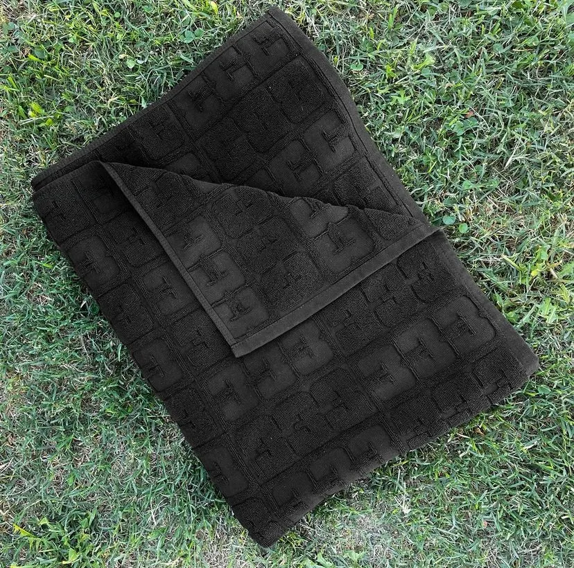 Half Evil Beach Towel