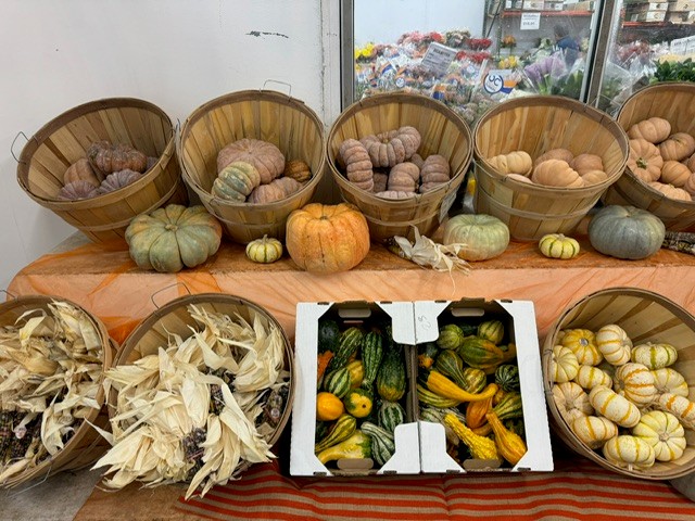 Pumpkin Fall Display 2 from OC Wholesale Flowers Fall inventory