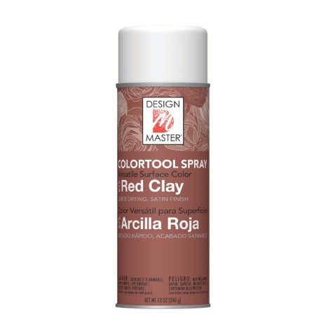 Design Master Colortool Red Clay spray paint