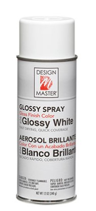 Design Master Colortool Glossy White spray paint