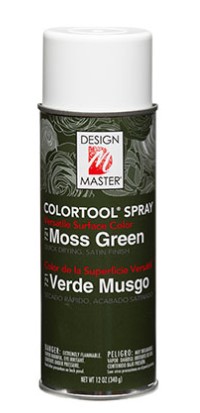 Design Master Colortool Moss Green spray paint