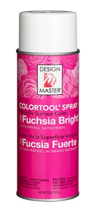 Design Master Colortool Fuchsia Bright spray paint