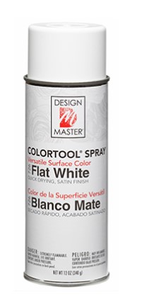 Design Master Colortool Flat White spray paint