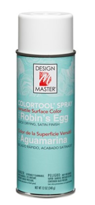 Design Master Colortool Robin's Egg spray paint