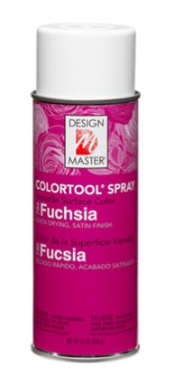 Design Master Colortool Fuchsia spray paint