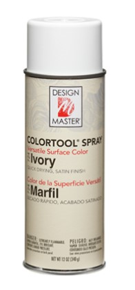 Design Master Colortool Ivory spray paint