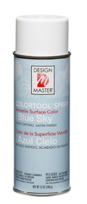 Design Master Colortool Blue Sky spray paint
