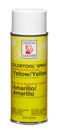 Design Master Colortool Yellow Yellow spray paint