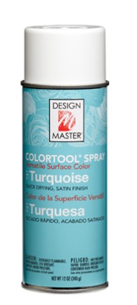 Design Master Colortool Turquoise spray paint