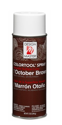 Design Master Colortool October Brown spray paint