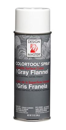 Design Master Colortool Gray Flannel spray paint