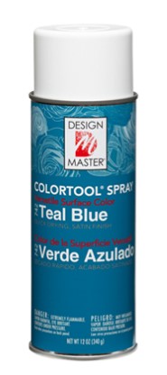 Design Master Colortool Teal Blue spray paint