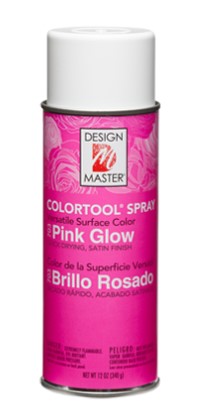 Design Master Colortool Pink Glow spray paint