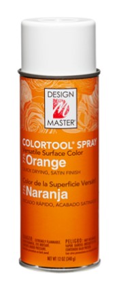 Design Master Colortool Orange spray paint
