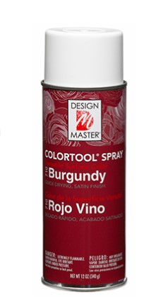Design Master Colortool Burgundy spray paint