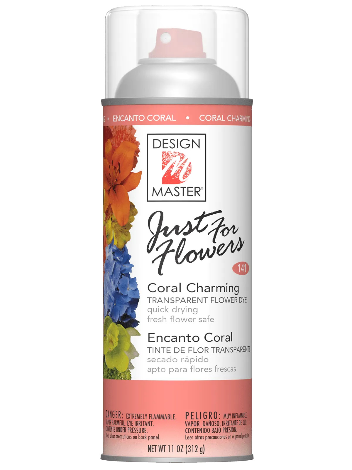 Design Master Just For Flowers Coral Charming 141 spray color