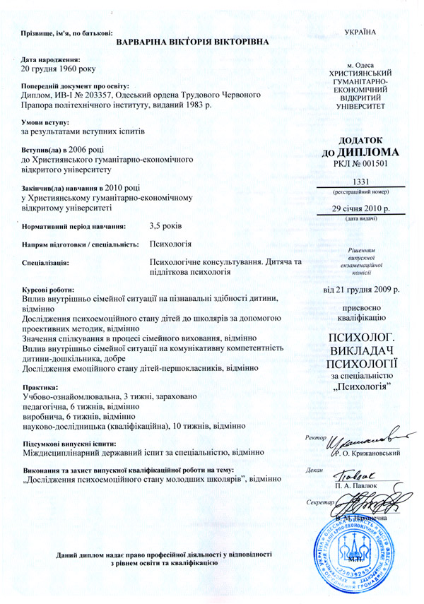 Сертификат 3